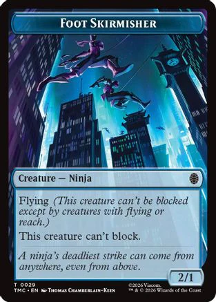 Foot Skirmisher  (TMC-029) - [Commander: Teenage Mutant Ninja Turtles]