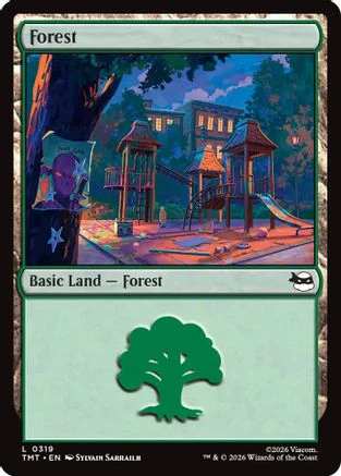 Forest (0319)  [Foil]  (TMT-319) - [Teenage Mutant Ninja Turtles]