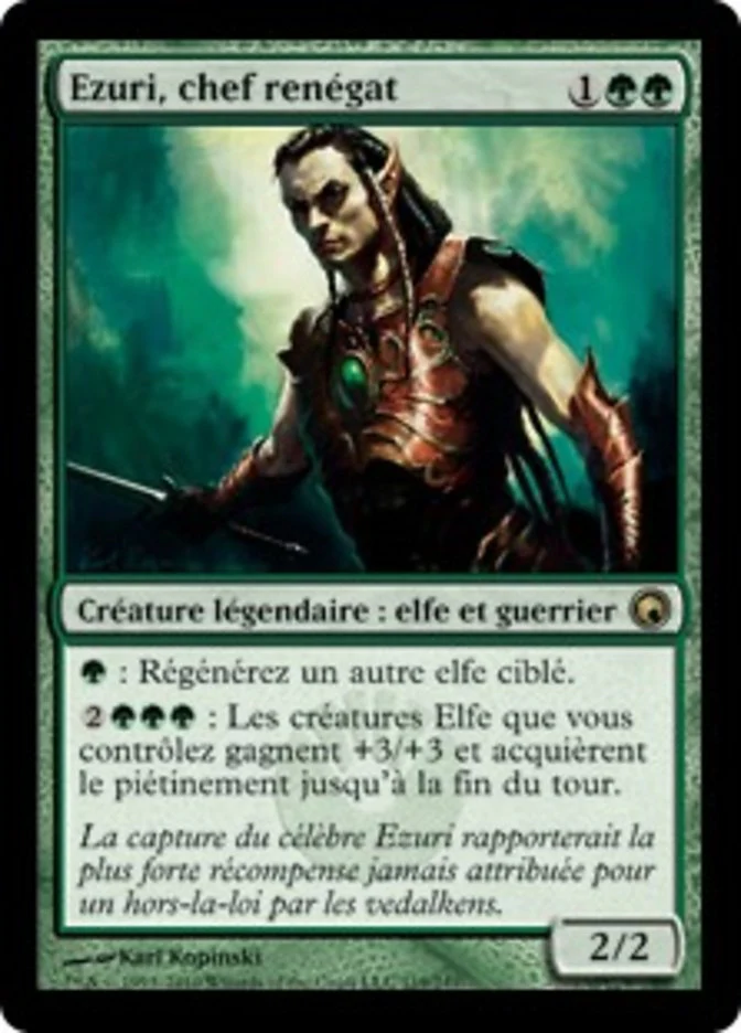 (FR) Ezuri, Renegade Leader [Scars of Mirrodin] (Foreign Language)