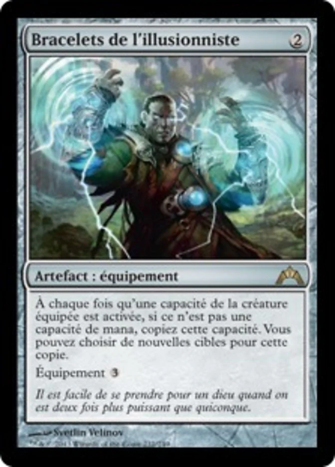 (FR) Illusionist's Bracers [Gatecrash] (Foreign Language)