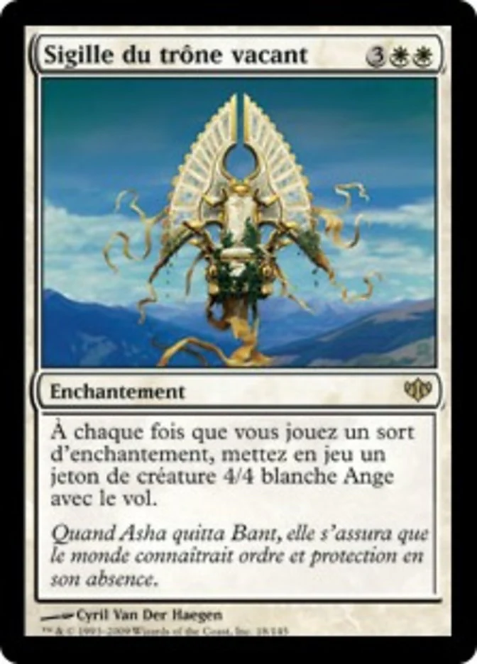 (FR) Sigil of the Empty Throne [Conflux] (Foreign Language)