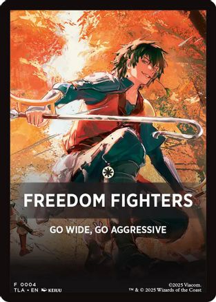 Freedom Fighters Theme Card  (TLA-004) - [Avatar: The Last Airbender]