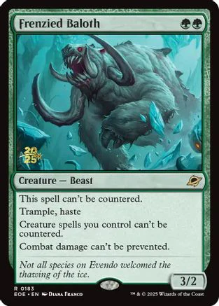 Frenzied Baloth  [Foil]  (PRE-183) - [Prerelease Cards]
