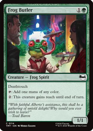 Frog Butler  (TMT-114) - [Teenage Mutant Ninja Turtles]