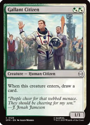 Gallant Citizen  (SPM-129) - [Marvel's Spider-Man]