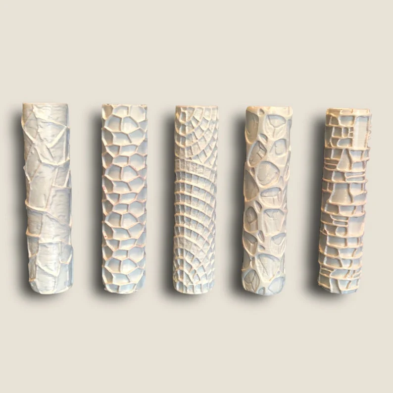 NorthFen Rollers: Castle Builder Texture Roller 5 Pack