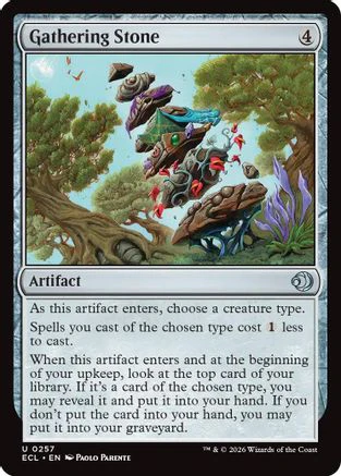 Gathering Stone  [Foil]  (ECL-257) - [Lorwyn Eclipsed]