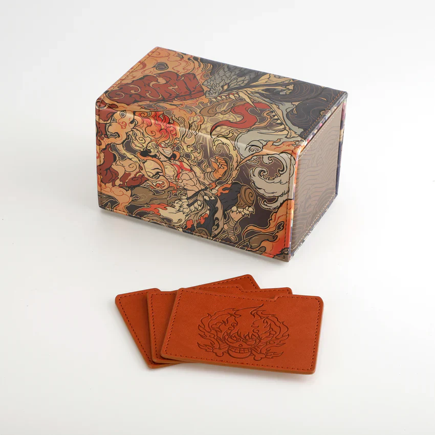 Manamoon Gear Fire Dicewinder Deck Box (Limit 1 Per Person) - Image 3