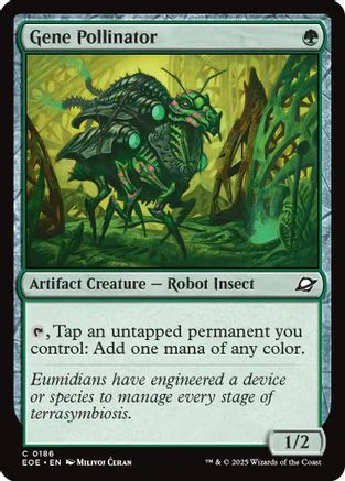 Gene Pollinator  [Foil]  (EOE-186) - [Edge of Eternities]