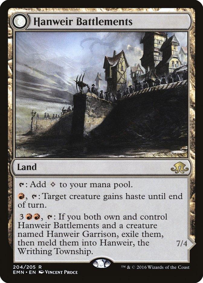 (GER) Hanweir Battlements [Eldritch Moon]