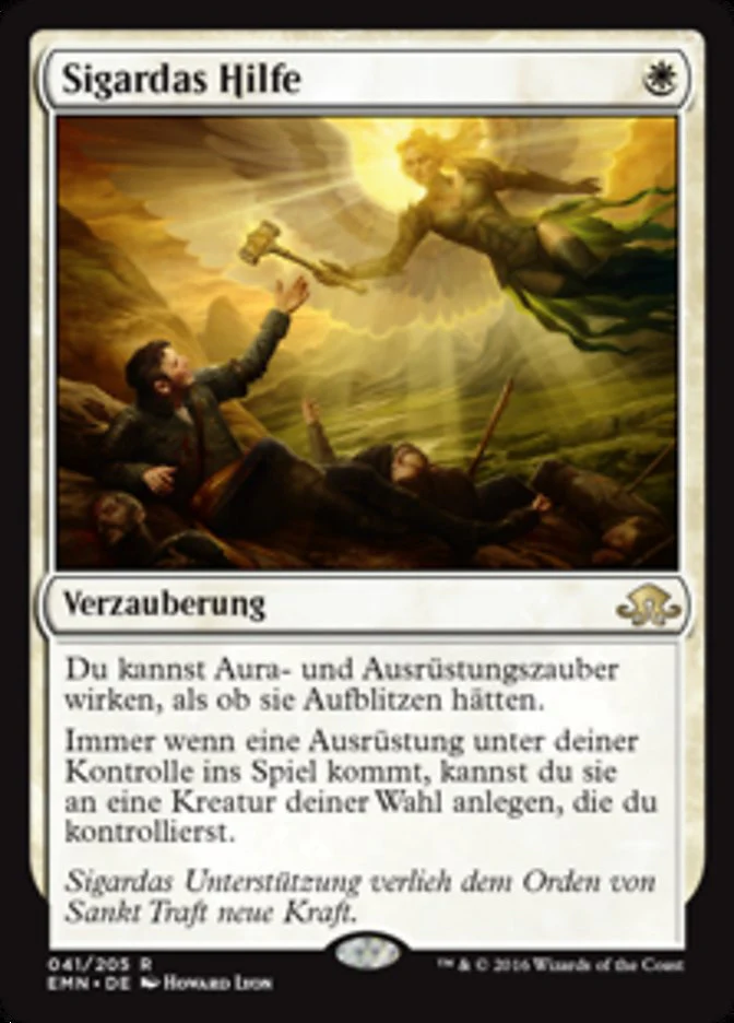 (GER) Sigarda's Aid [Eldritch Moon] (Foreign Language)