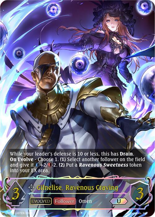 Gilnelise, Ravenous Craving (Evolved) (U) - BP15: Trial of the Omens (BP15-U07EN)