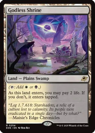 Godless Shrine  (PPEOE-254) - [Promo Pack: Edge of Eternities]