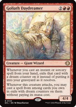 Goliath Daydreamer  (ECL-143) - [Lorwyn Eclipsed]