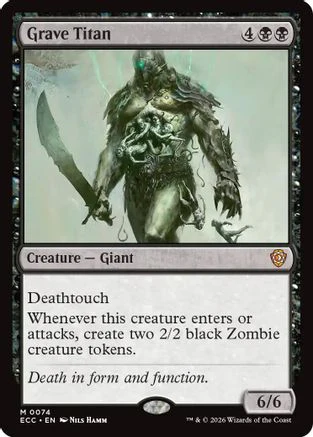Grave Titan  (ECC-074) - [Commander: Lorwyn Eclipsed]