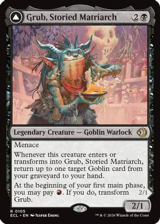 Grub, Storied Matriarch  (ECL-105) - [Lorwyn Eclipsed]
