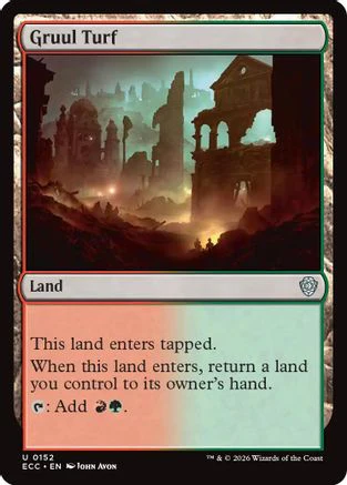 Gruul Turf  (ECC-152) - [Commander: Lorwyn Eclipsed]