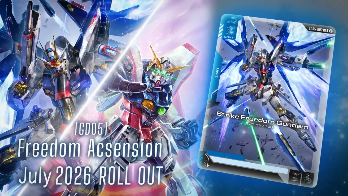 [Pre-Order] GUNDAM CG GD-05 FREEDOM ASCENSION BOOSTER (2026-07-24)