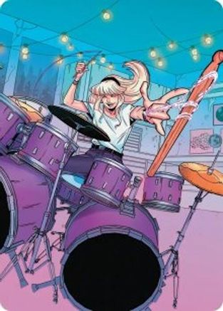 Gwen Stacy Art Card (34/54)  (AASPM-034) - [Art Series: Marvel's Spider-Man]