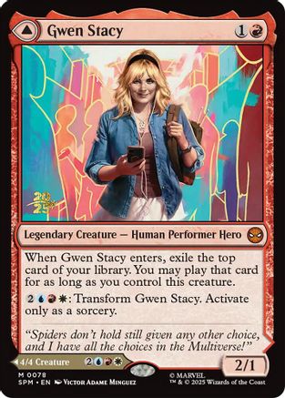 Gwen Stacy  [Foil]  (PRE-078) - [Prerelease Cards]