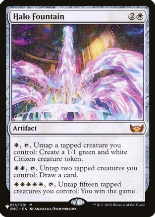 Halo Fountain  (LIST-015/281) - [The List Reprints]