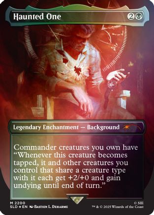Haunted One (Rainbow Foil)  [Foil]  (SLD-2200) - [Secret Lair Drop Series]