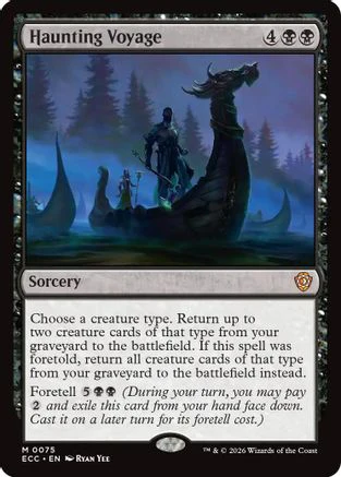 Haunting Voyage  (ECC-075) - [Commander: Lorwyn Eclipsed]
