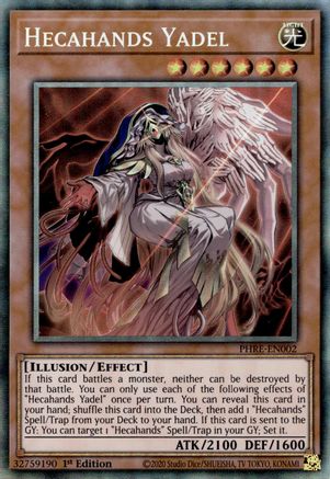 Hecahands Yadel (Starlight Rare) [PHRE-EN002] - Phantom Revenge 1st Edition - Starlight Rare