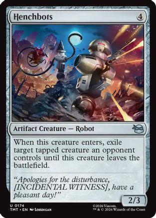 Henchbots  [Foil]  (TMT-174) - [Teenage Mutant Ninja Turtles]