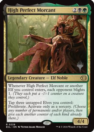 High Perfect Morcant  (PPECL-229) - [Promo Pack: Lorwyn Eclipsed]