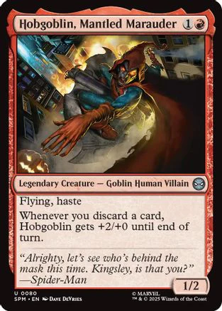Hobgoblin, Mantled Marauder  (SPM-080) - [Marvel's Spider-Man]