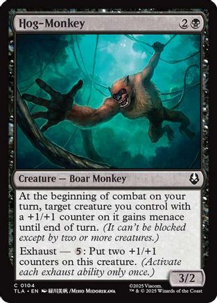 Hog-Monkey  [Foil]  (TLA-104) - [Avatar: The Last Airbender]