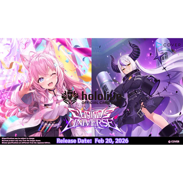 HOLOLIVE CG CURIOUS UNIVERSE BOOSTER