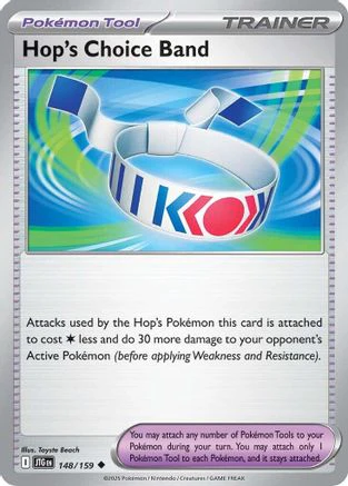 Hop's Choice Band  - (148/159) Reverse Holofoil [SV09 Journey Together]