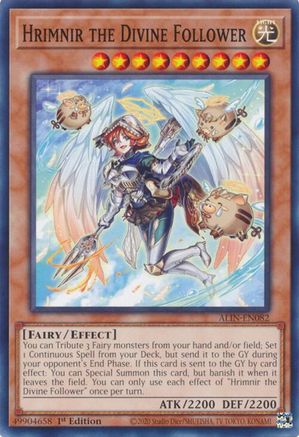 Hrimnir the Divine Follower [ALIN-EN082] - Alliance Insight 1st Edition - Common / Short Print