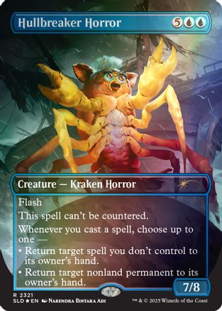 Hullbreaker Horror (Rainbow Foil)  [Foil]  (SLD-2321) - [Secret Lair Drop Series]