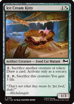 Ice Cream Kitty  (TMT-150) - [Teenage Mutant Ninja Turtles]