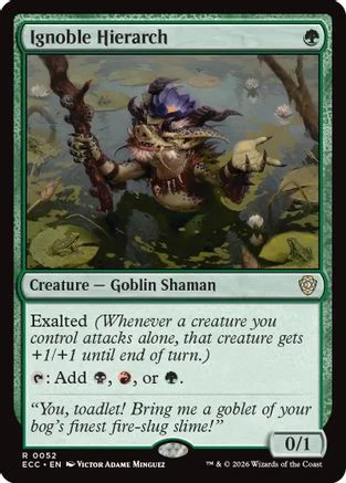 Ignoble Hierarch  (ECC-052) - [Commander: Lorwyn Eclipsed]