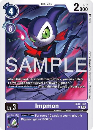 Impmon (EX10-037) - [Sinister Order]