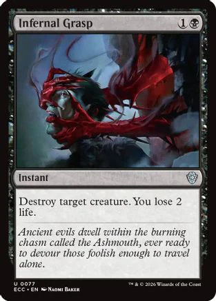 Infernal Grasp  (ECC-077) - [Commander: Lorwyn Eclipsed]