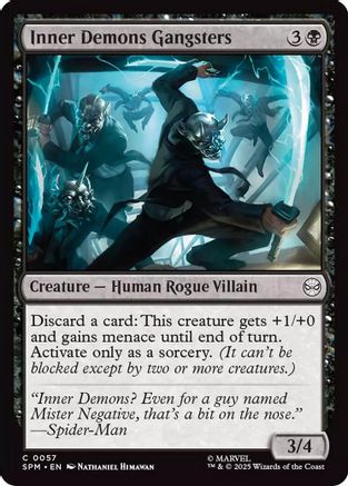Inner Demons Gangsters  (SPM-057) - [Marvel's Spider-Man]