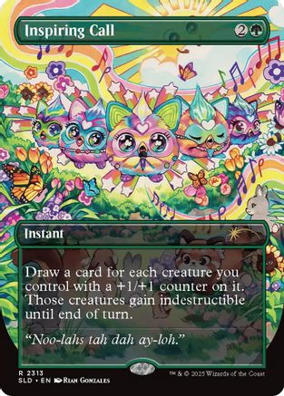 Inspiring Call  (SLD-2313) - [Secret Lair Drop Series]