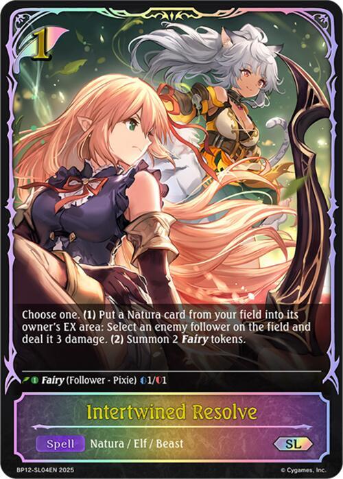 Intertwined Resolve (SL) - BP12: Worldreaver’s Descent (BP12-SL04EN)
