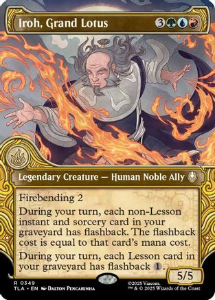 Iroh, Grand Lotus (Showcase)  (TLA-349) - [Avatar: The Last Airbender]