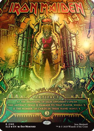 Iron Maiden (Rainbow Foil)  [Foil]  (SLD-2185) - [Secret Lair Drop Series]