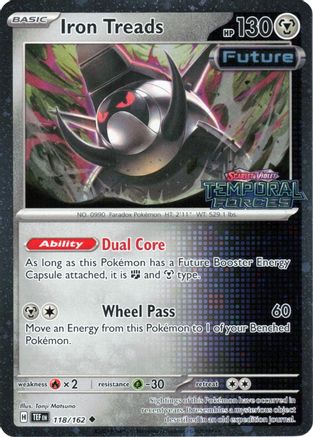 Iron Treads (Temporal Forces Stamped) - (118) Holofoil [Miscellaneous Cards & Products]