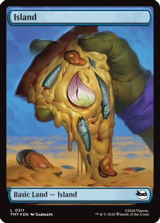 Island (0311)  [Foil]  (TMT-311) - [Teenage Mutant Ninja Turtles]