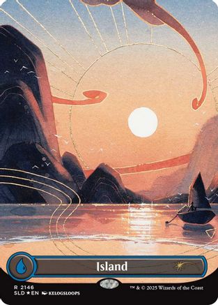 Island (2146)  [Foil]  (SLD-2146) - [Secret Lair Drop Series]