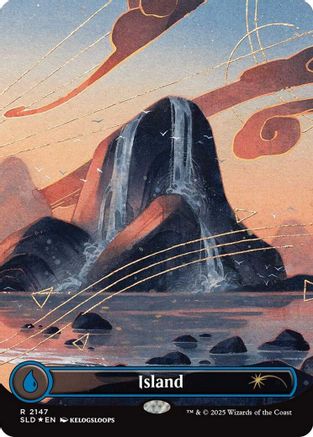 Island (2147)  [Foil]  (SLD-2147) - [Secret Lair Drop Series]
