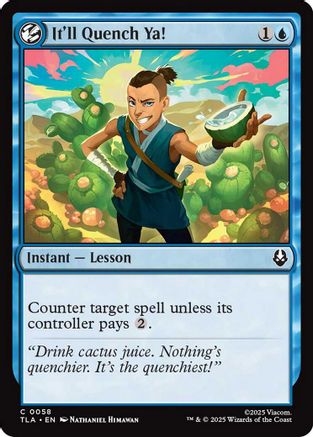 It'll Quench Ya!  (TLA-058) - [Avatar: The Last Airbender]